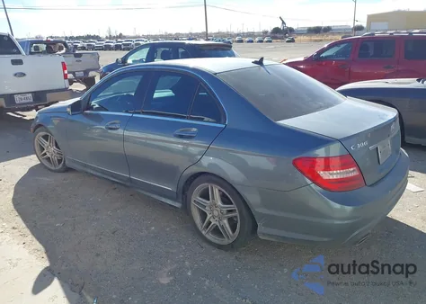 2012 Mercedes-Benz C 300 Sport 4Matic from USA, damaged, VIN WDDGF8BB7CR227086